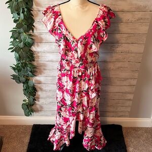 Floral, Off-Shoulder, Spring Maxi Dress